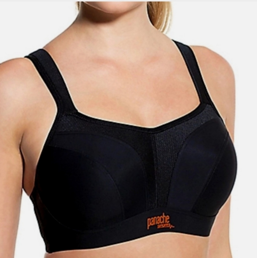 Panache Sports Bra 34D ~ Black